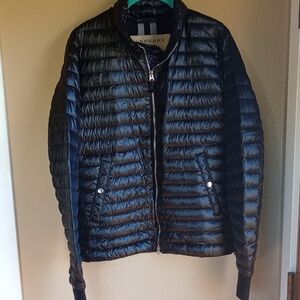 Burberry Down Light Weight Quilted Puffer Jacket Size M